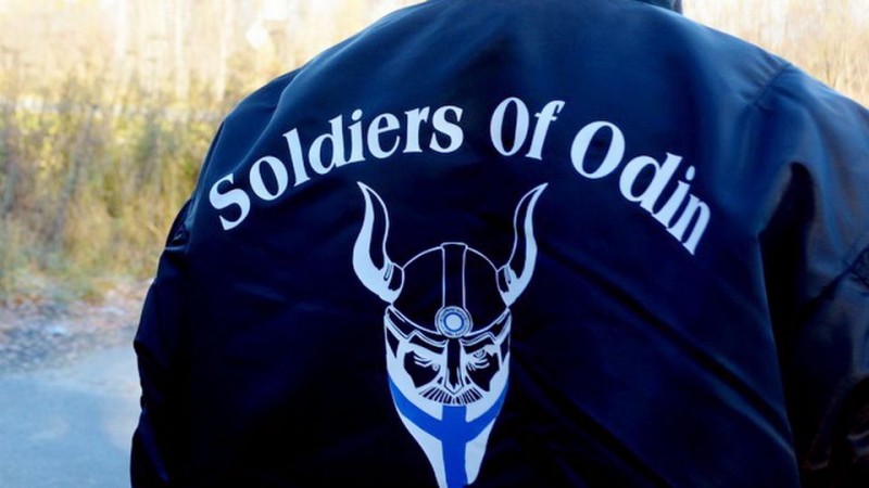 Odin hadseregének harcosa hátulról (Fotó: yle.fi